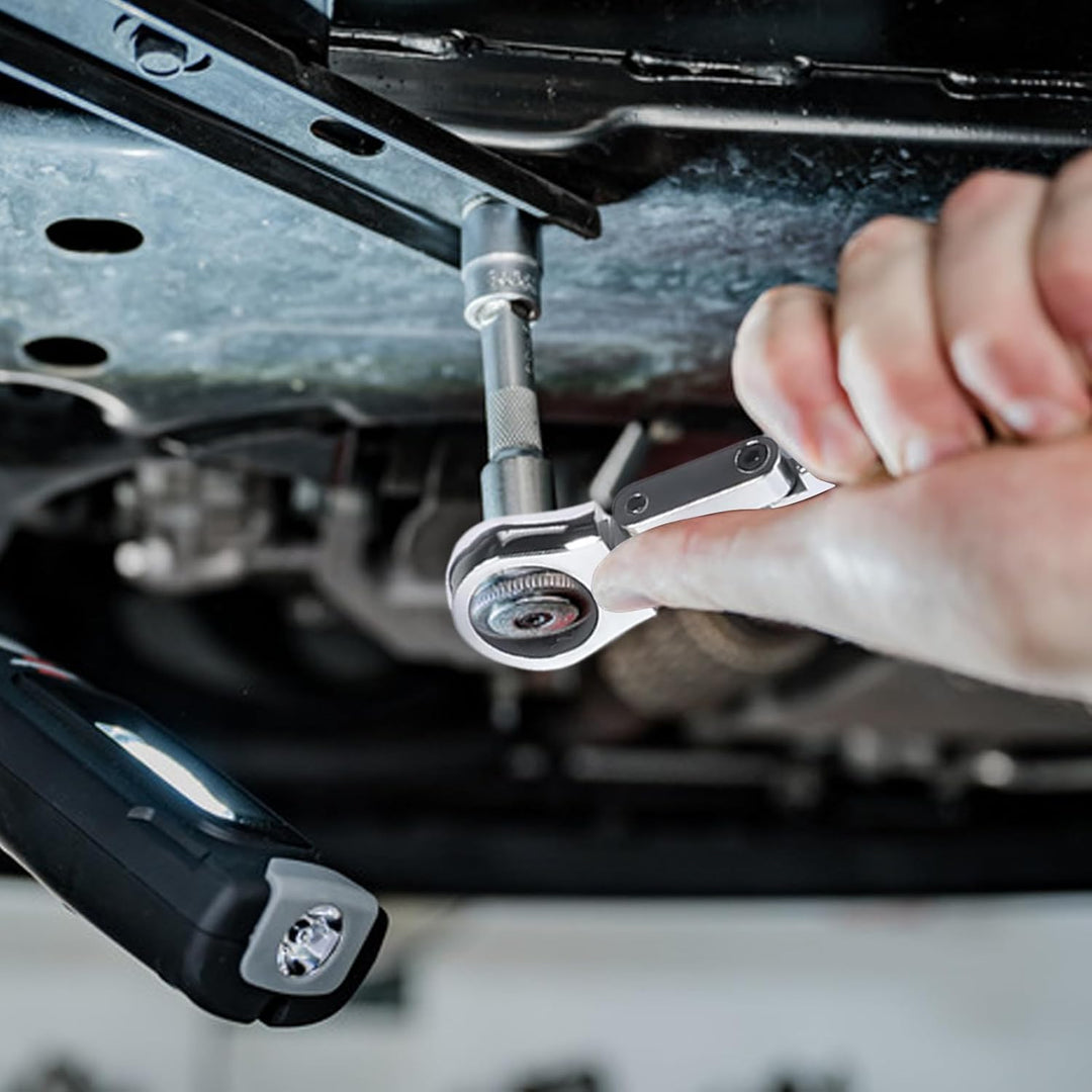 Ráčnový klíč Double Drive s flexibilní hlavou – Torvex