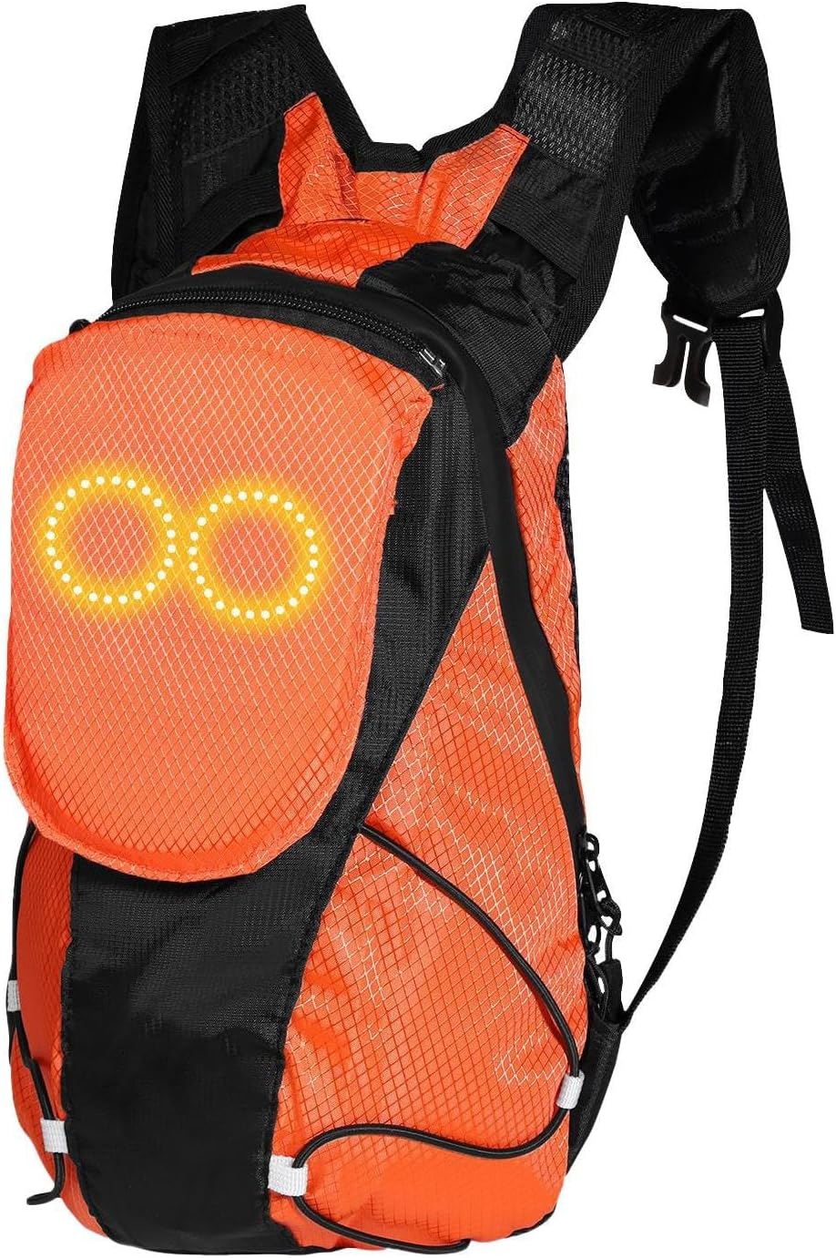 LED-motocyklový batoh – svítící bezpečnostní taška pro venkovní a noční jízdy – Lumaro