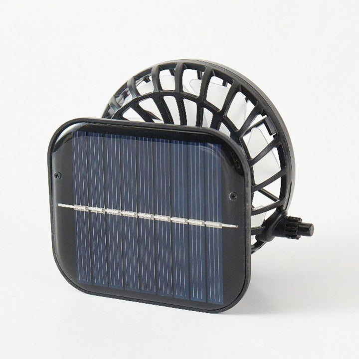 Solární ventilátorový chladicí klobouk s UV ochranou – Solvoro