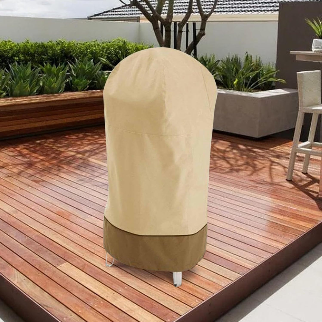 Voděodolný kryt na BBQ udírnu z oxfordové tkaniny s UV ochranou – Bravoro