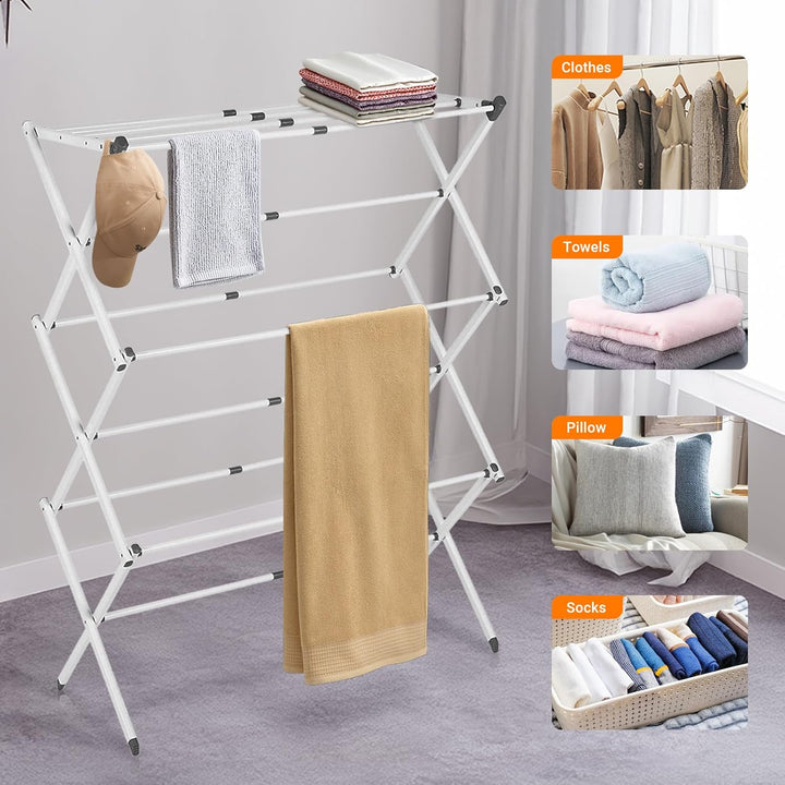 3stupňový skládací věšák na prádlo – DryMate