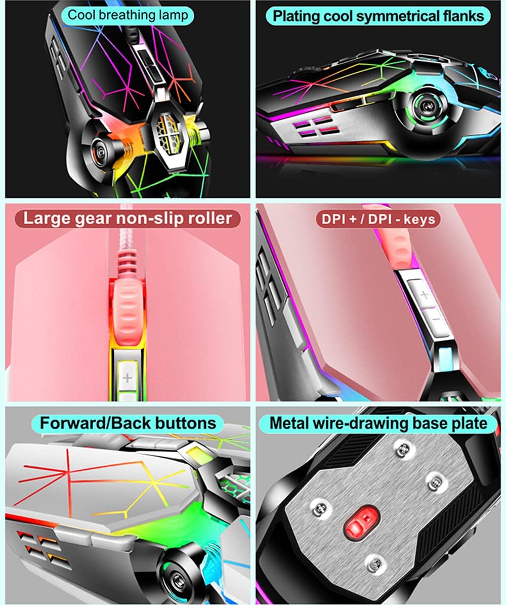 Mechanická herní klávesnice s 87 klávesami, RGB podsvícením a modrými spínači.