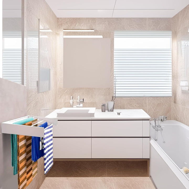 Nástěnný sklopný sušák na prádlo – DryWall