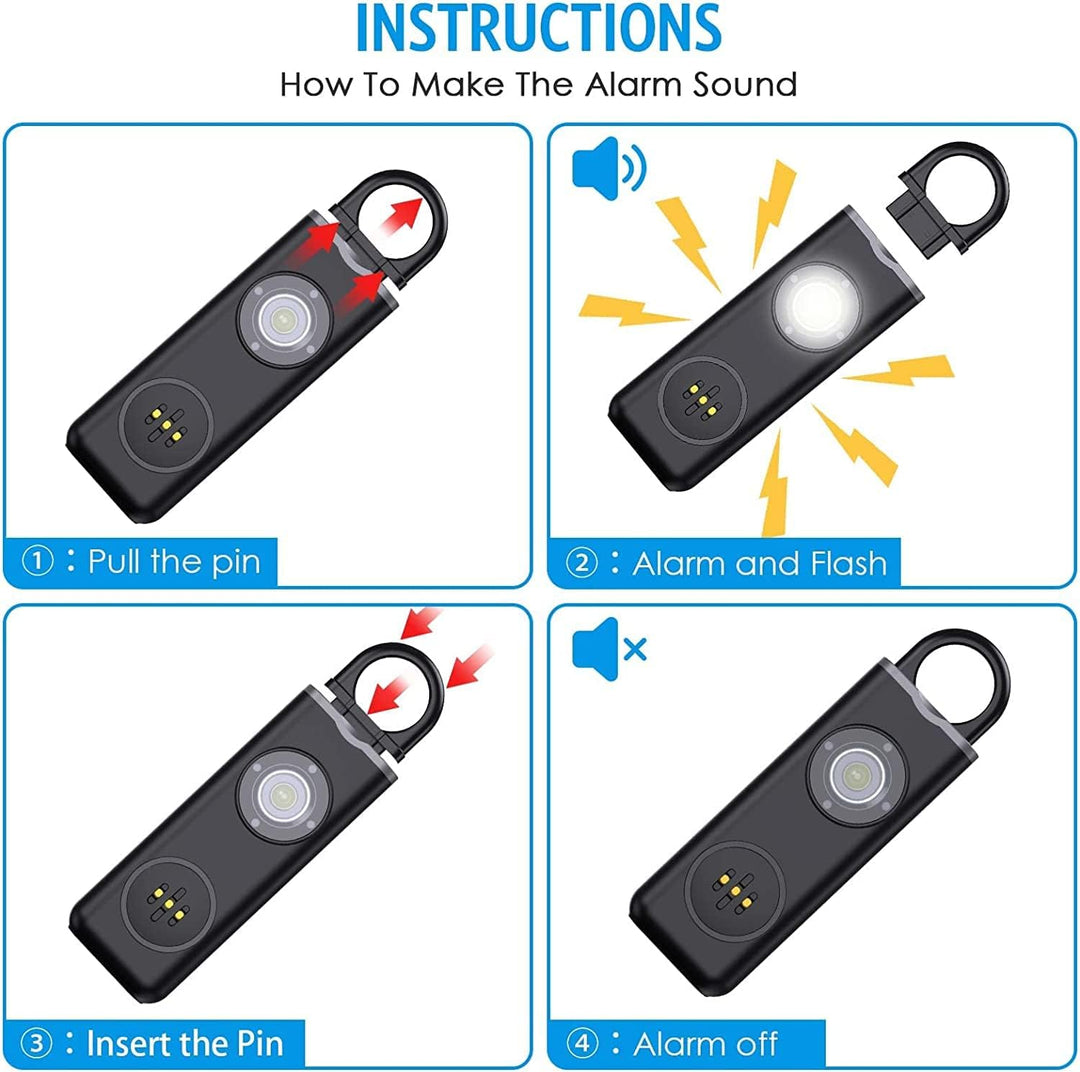 Osobní alarm – přívěsek na klíče 1+1 ZDARMA – Veyora
