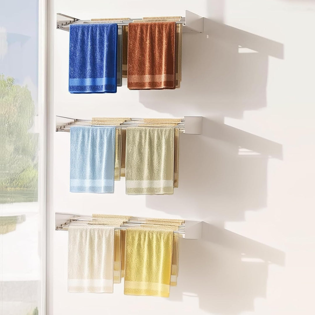 Nástěnný sklopný sušák na prádlo – DryWall