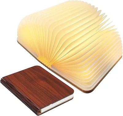 Skládací knižní lampa s teplým LED světlem - StoryGlow