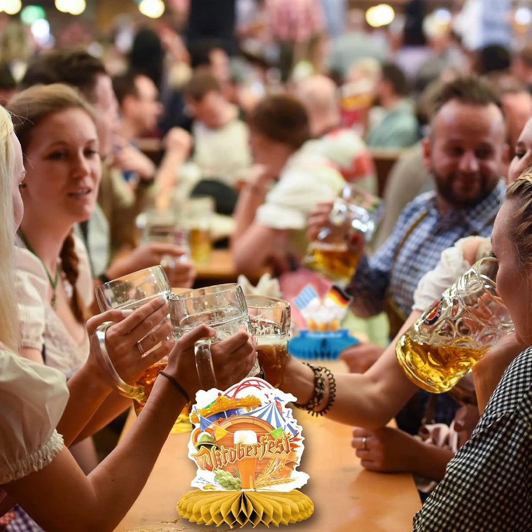 Víkendový ubrus – stolní dekorace, balení po 3 kusech – FestGlädje Oktoberfest 2025