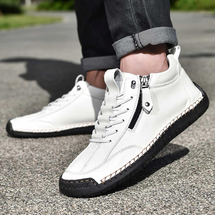 Kožené středně vysoké sneakerbooty – Andreas Oktoberfest 2025