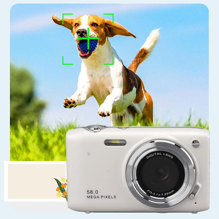 4K kompaktní digitální fotoaparát s 58 Mpx fotografiemi a 16násobným zoomem – Lumora