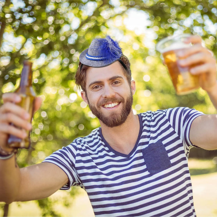 Mini-tradiční klobouky v balení po 3 – WiesnCharme Oktoberfest 2025