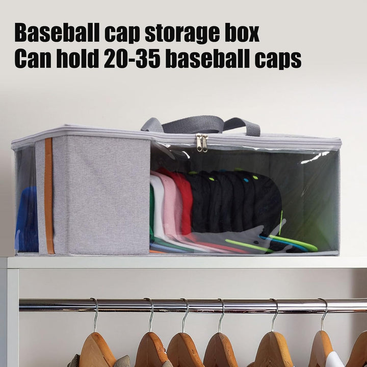 Úložná krabice na baseballové kšiltovky – Helvano