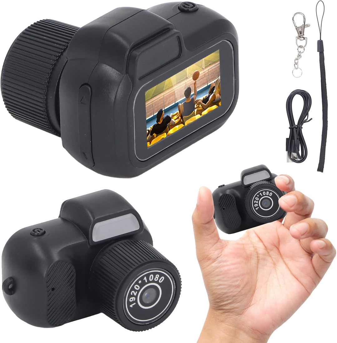 Mini digitální kamera 1080P s barevným displejem a 100 minutami výdrže baterie – Lurevo (1+1 ZDARMA)