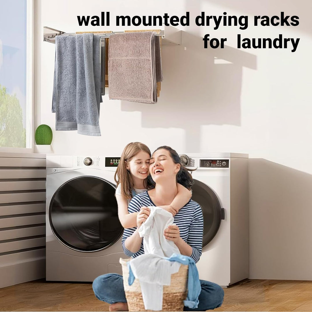 Nástěnný sklopný sušák na prádlo – DryWall