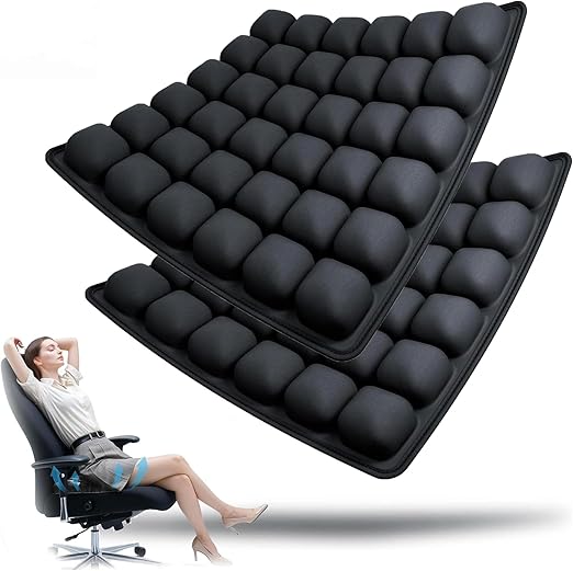 Nafukovací cestovní polštář s ergonomickým odlehčením tlaku – AirComfort