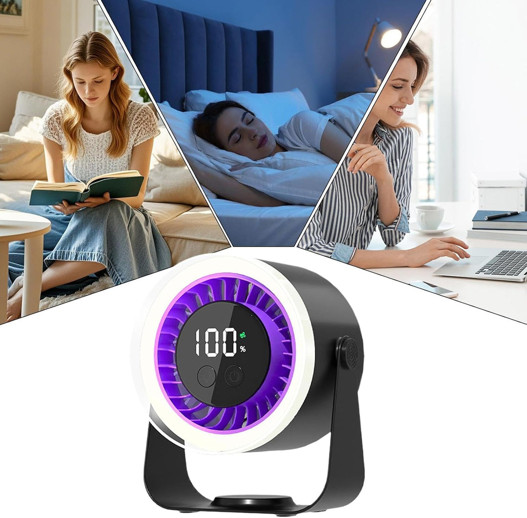 Tichý stolní ventilátor – Auralis