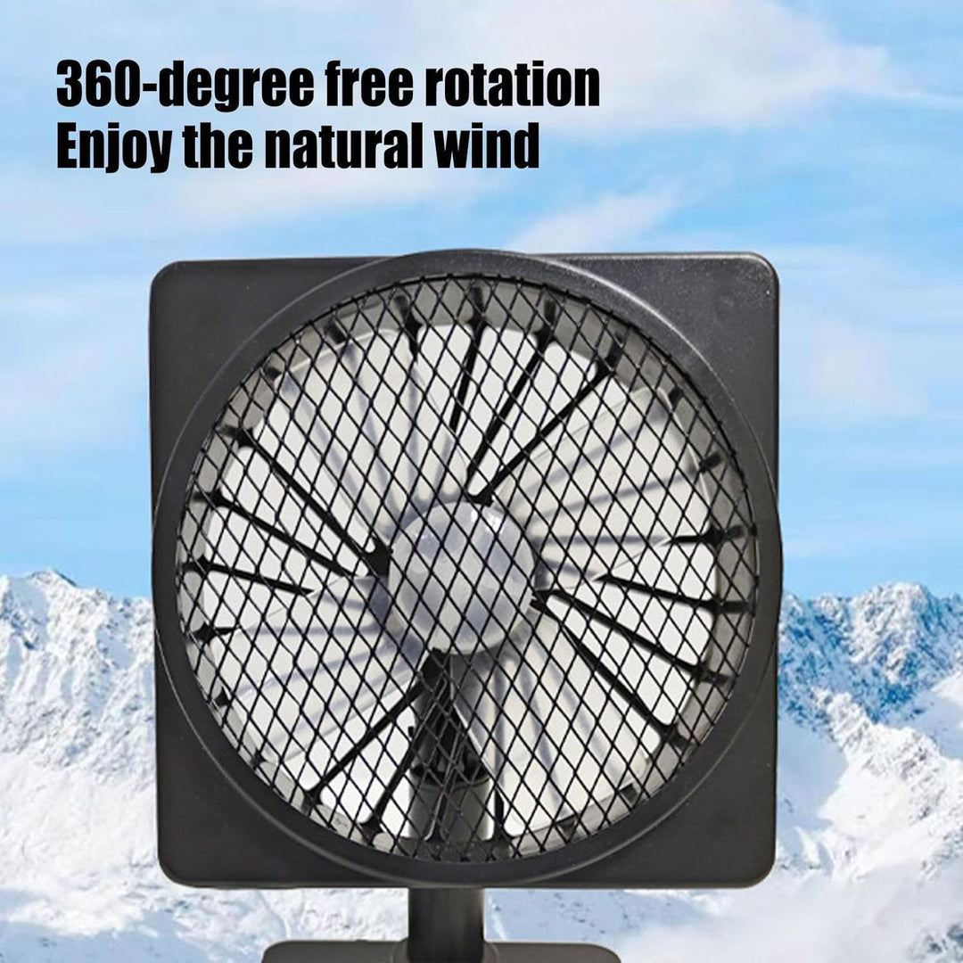 12V USB vzduchový cirkulační ventilátor do auta a klimatizace, chladicí ventilátor s 360° rotací (1+1 ZDARMA) – Aurovent