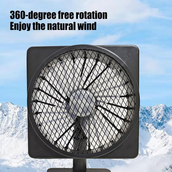12V USB vzduchový cirkulační ventilátor do auta a klimatizace, chladicí ventilátor s 360° rotací (1+1 ZDARMA) – Aurovent