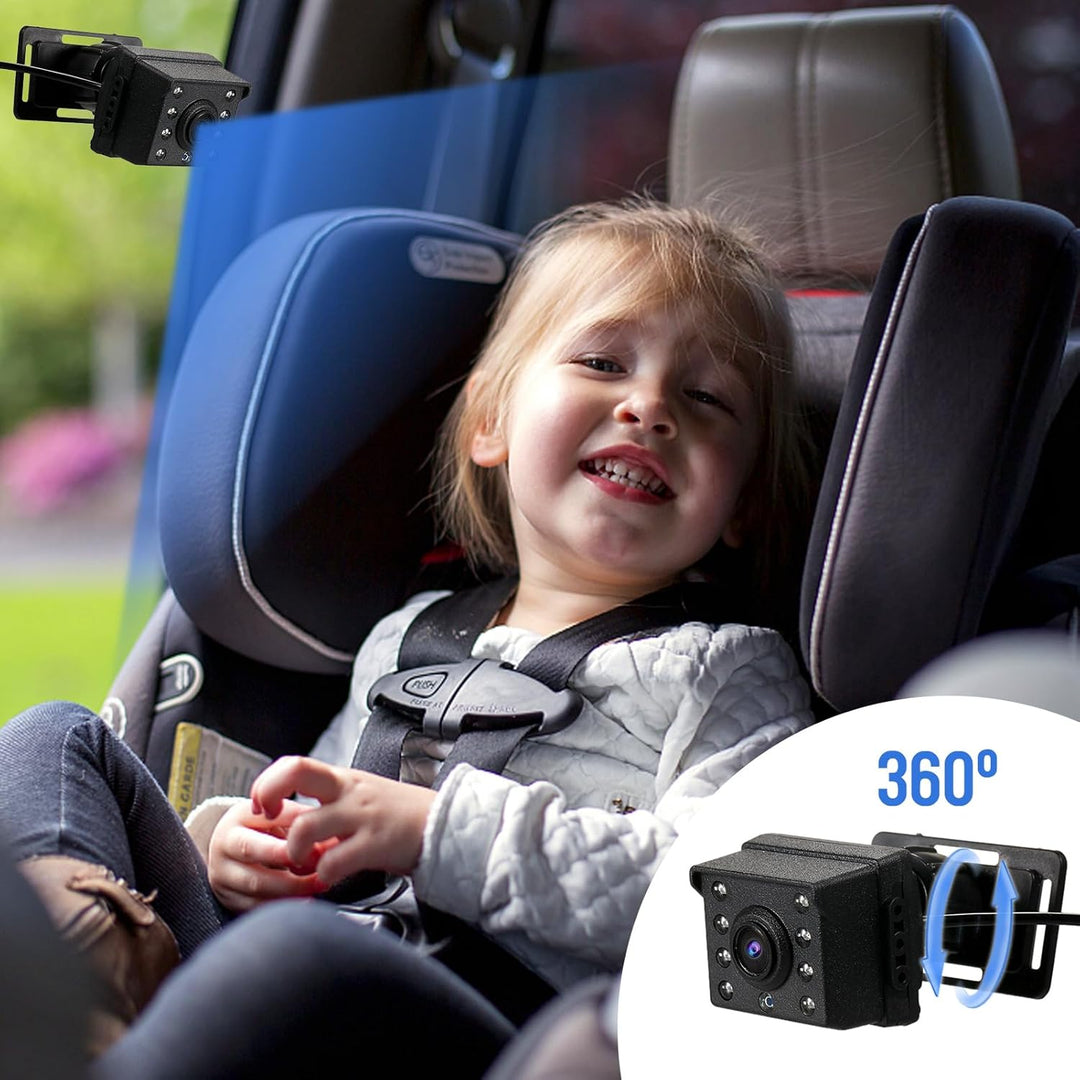 Babymirror s 1080p kamerou a 4,3'' displejem – Solvian