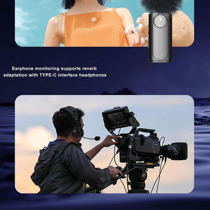 Bezdrátový klopový mikrofon – ClearSoundPro