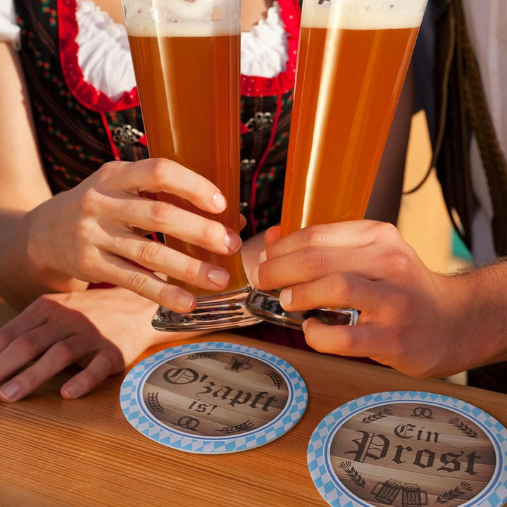 Podložky pod pivo v 48-packu – ProstZeit Oktoberfest 2026