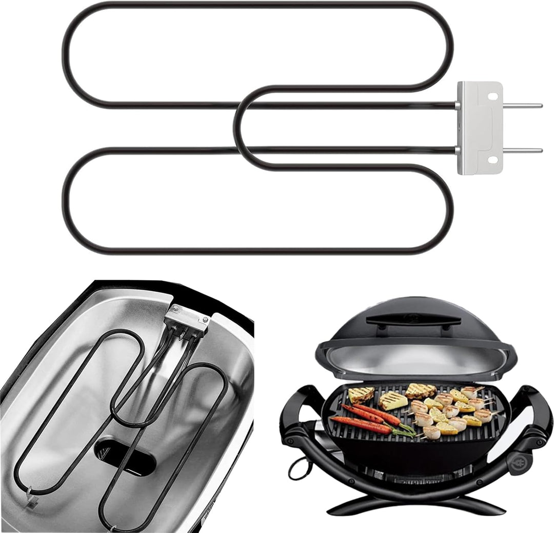 Vysoce výkonná grilovací topná spirála z nerezové oceli 2200 W pro venkovní elektrický gril (BBQ) – Zeythra