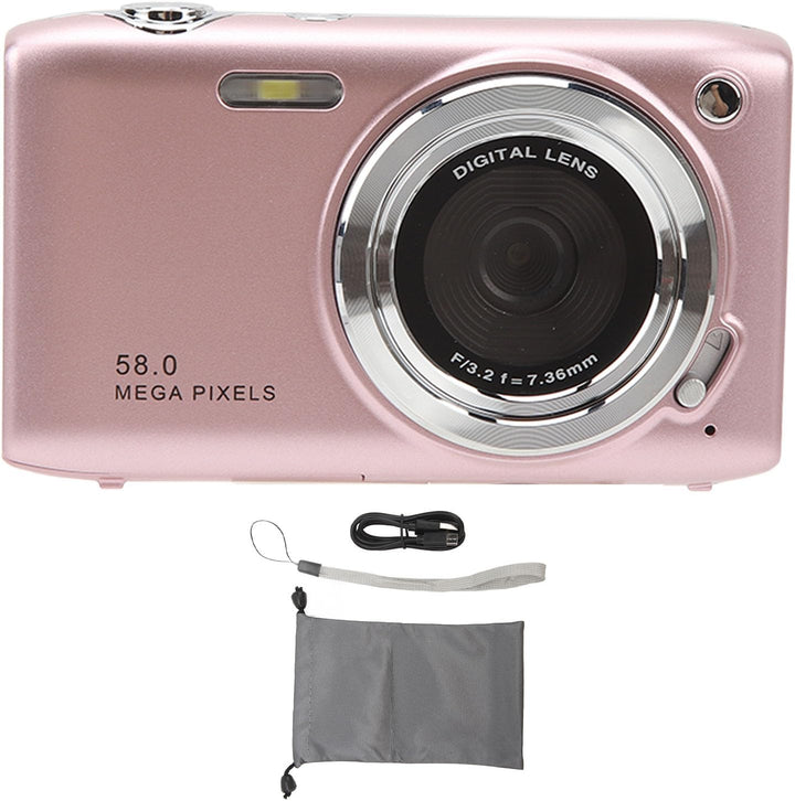 4K kompaktní digitální fotoaparát s 58 Mpx fotografiemi a 16násobným zoomem – Lumora