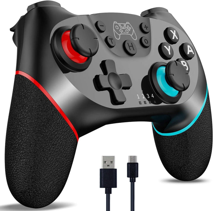 Bezdrátový ovladač pro Switch s joystiky s Hallovým efektem a funkcí Turbo – Nexora