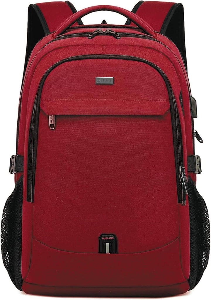 Voděodolný cestovní batoh na notebook s USB portem a organizovaným úložným prostorem