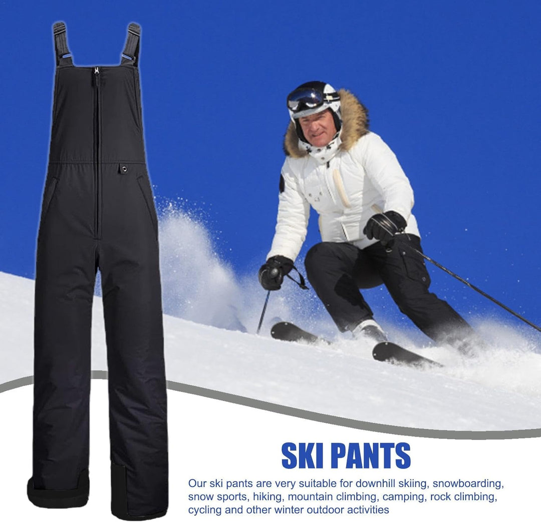 Nepromokavé zateplené snowboardové kalhoty s náprsenkou – Arvion