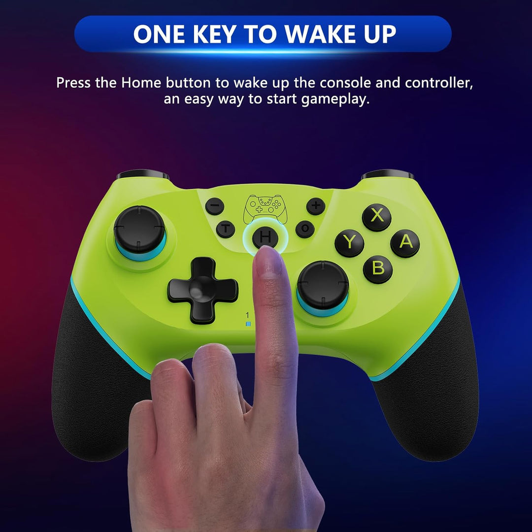 Bezdrátový ovladač pro Switch s joystiky s Hallovým efektem a funkcí Turbo – Nexora