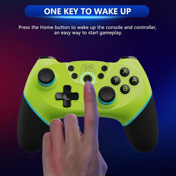 Bezdrátový ovladač pro Switch s joystiky s Hallovým efektem a funkcí Turbo – Nexora