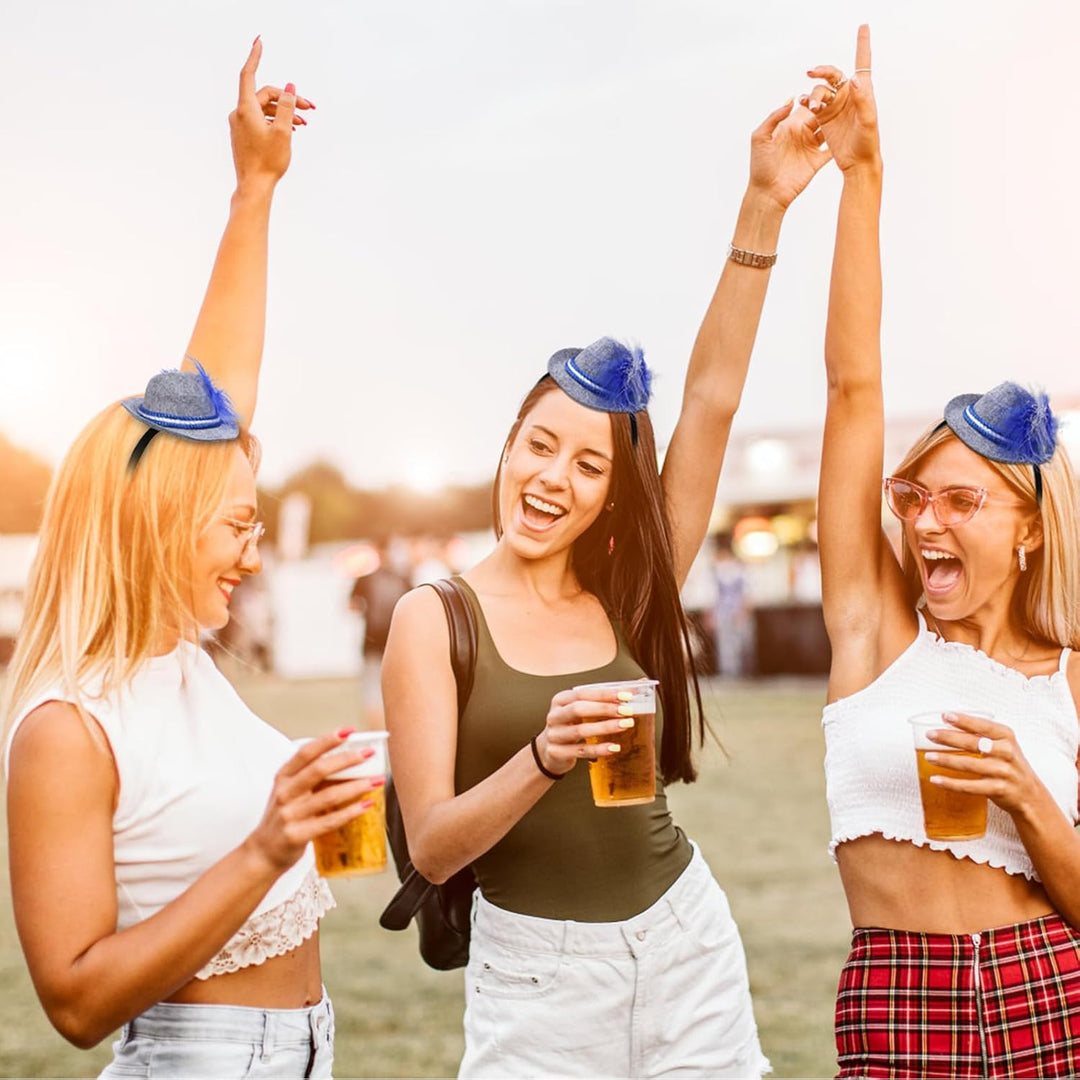 Mini-tradiční klobouky v balení po 3 – WiesnCharme Oktoberfest 2025