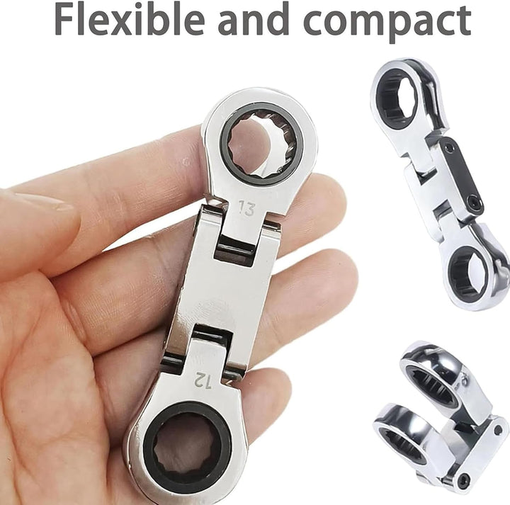 Ráčnový klíč Double Drive s flexibilní hlavou – Torvex