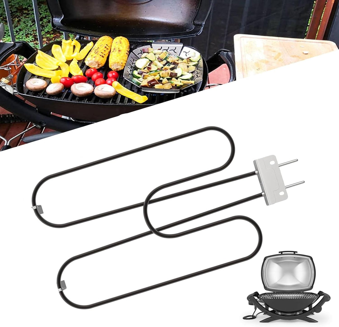 Vysoce výkonná grilovací topná spirála z nerezové oceli 2200 W pro venkovní elektrický gril (BBQ) – Zeythra