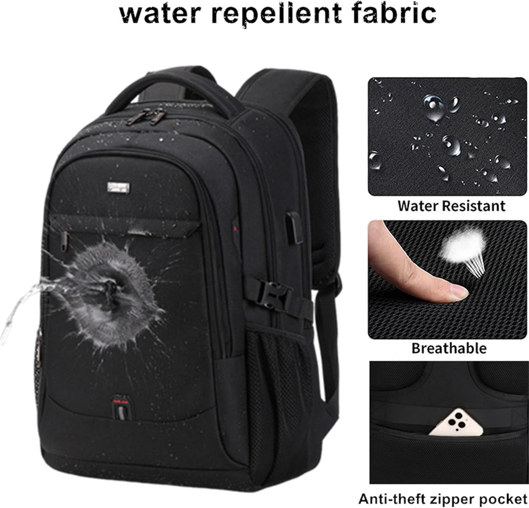 Nepromokavý batoh na notebook a na cesty s organizovanými přihrádkami