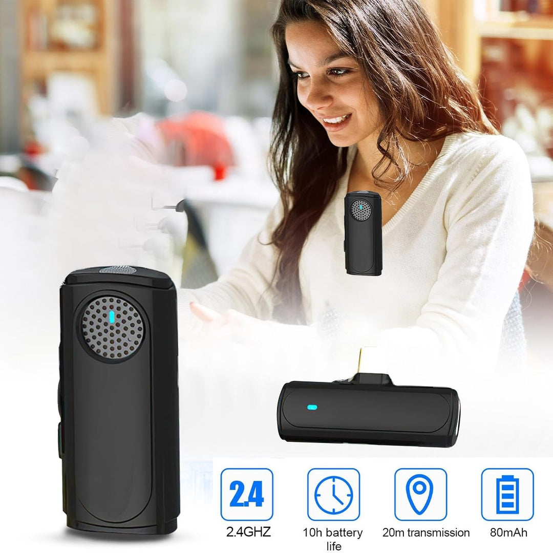 Bezdrátový klopový mikrofon – ClearSoundPro