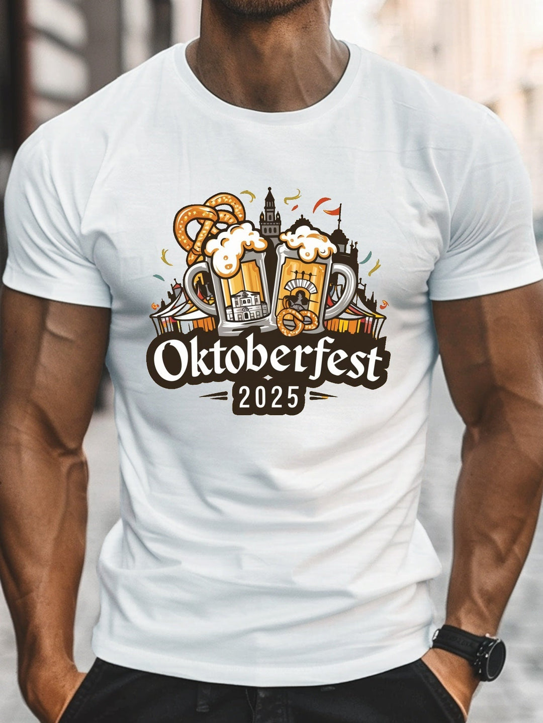 Pánské tričko s krátkým rukávem – Humle Oktoberfest 2025