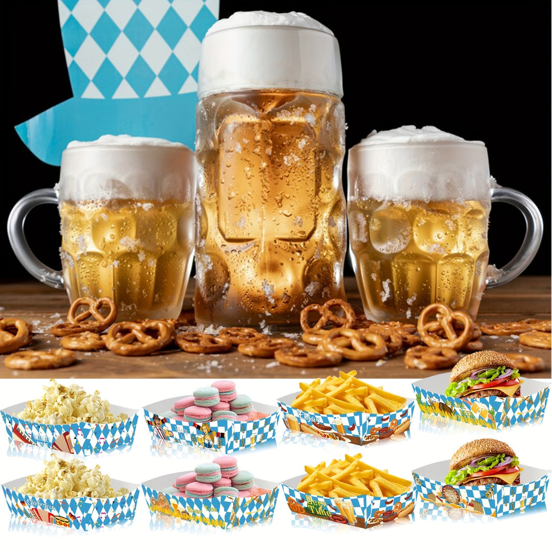 Oktoberfest – papírové misky na občerstvení, sada (2 × 24 ks) – WiesnSnack Oktoberfest 2026
