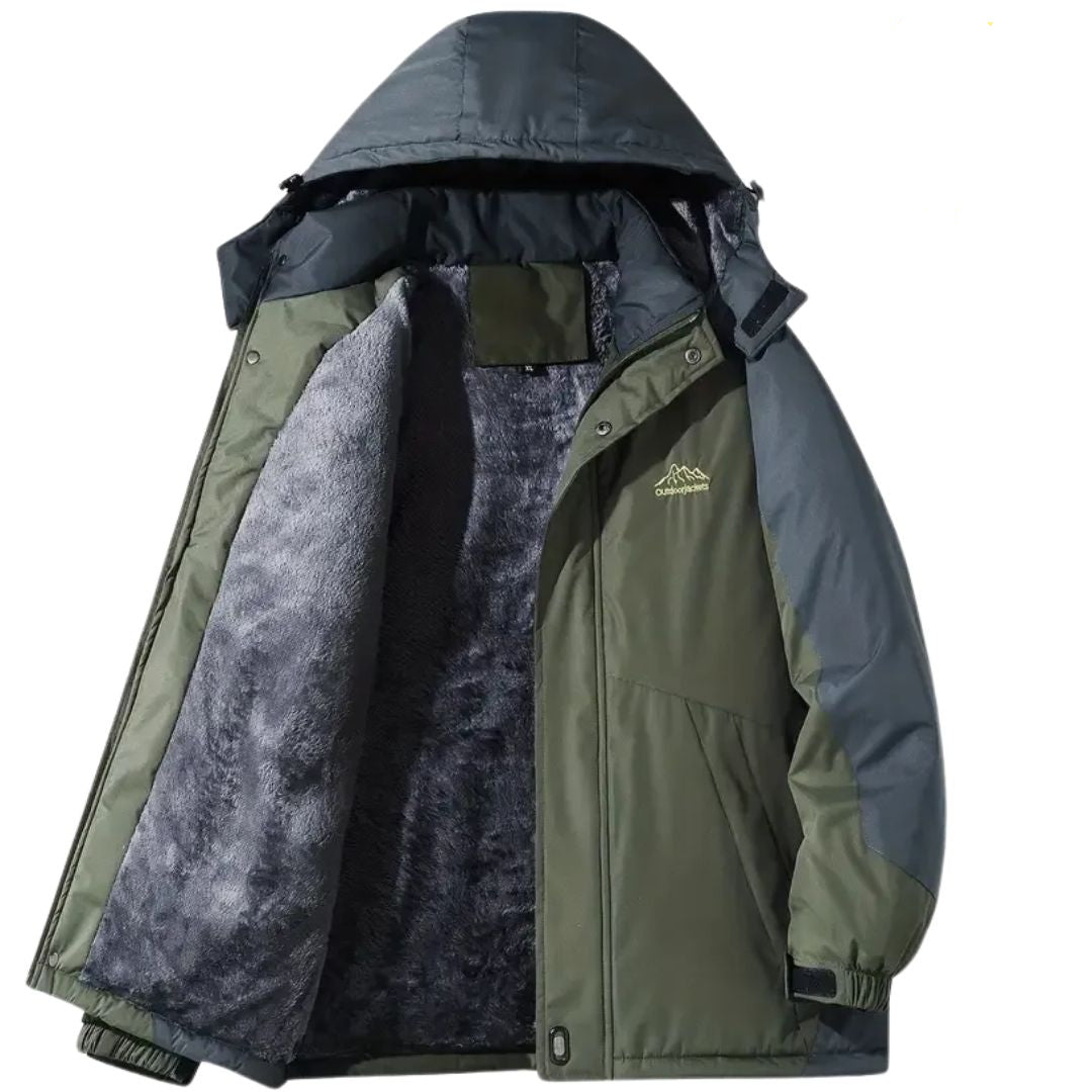 Pánská zimní outdoorová bunda s kapucí – Roderik