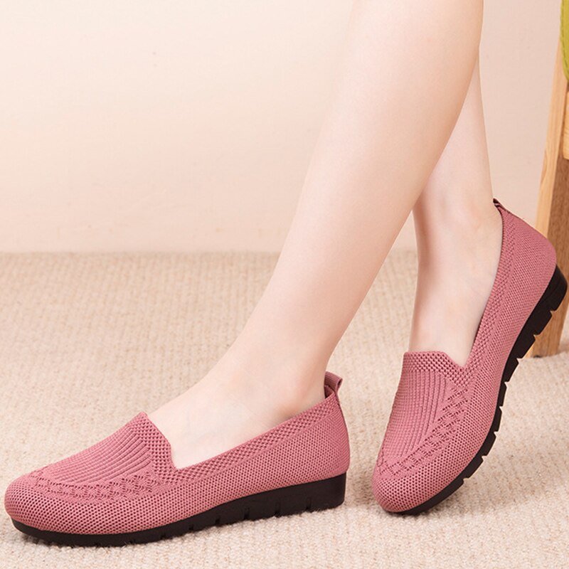 Pohodlné a ventilované dámské slip-on na podzim s podporou klenby - Leona