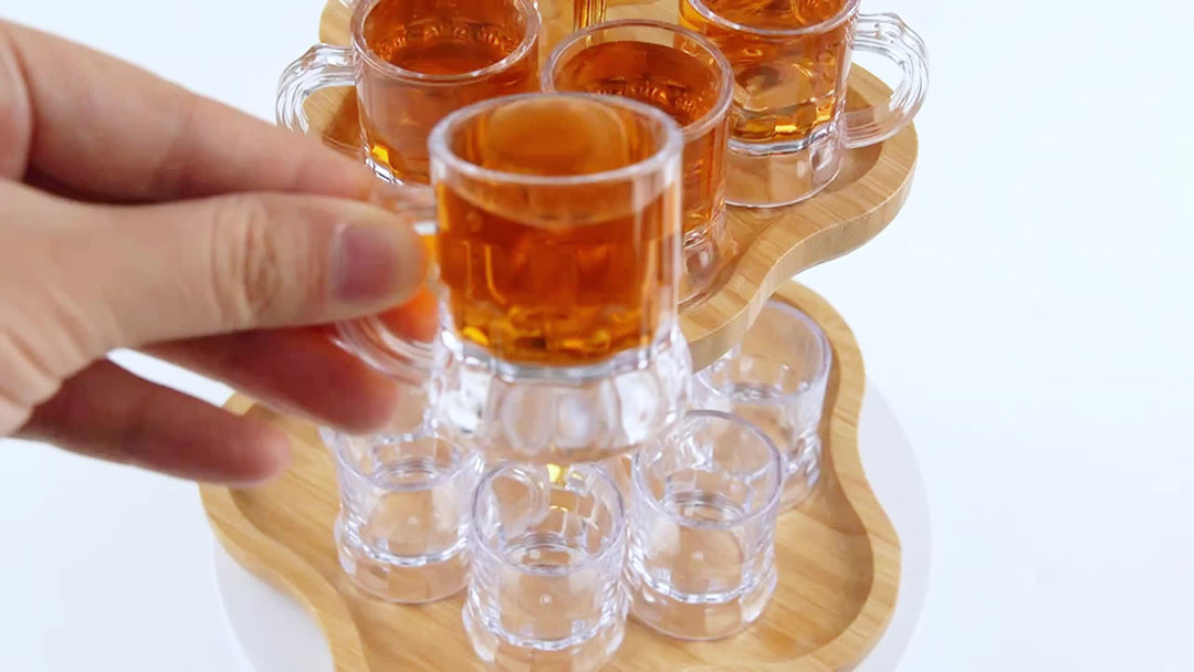 30 kusů Klara Plast Mini olejových džbánků – MiniKrug30 Oktoberfest 2025