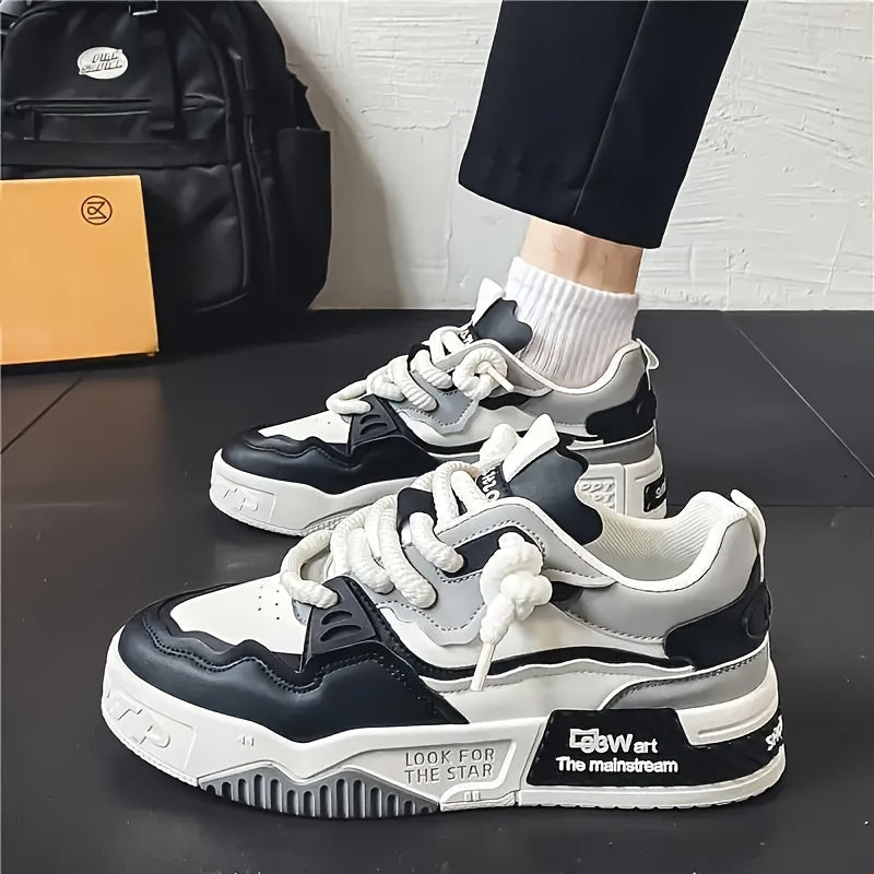Objemné pánské tenisky pro streetwear s profilovanou podrážkou a komfortními polštářky – Kairo