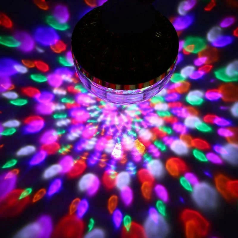 LED diskotékové párty lampy – PartyGlow Spin