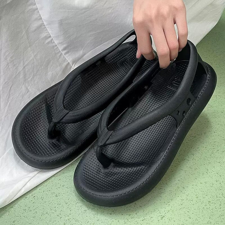Pohodlné, ultralehké, waterproof & skládací letní žabky – Eva