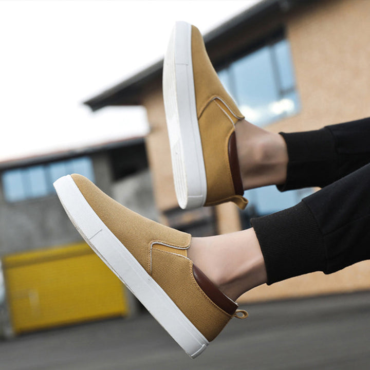 Pánské plátěné slip-on boty – Lennard