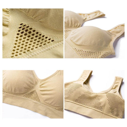 Ventilovaný síťovaný sportovní podprsenka – Sofia