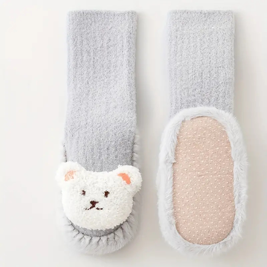 Dětské domácí ponožky s medvědy – CozyBear