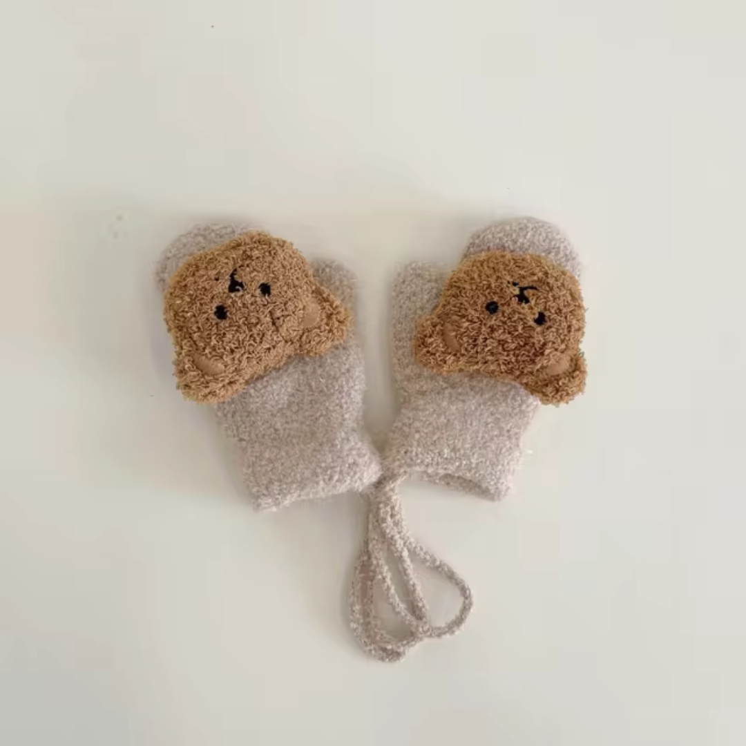 Dětské zimní rukavice s motivy medvědů – TinyBear rukavice