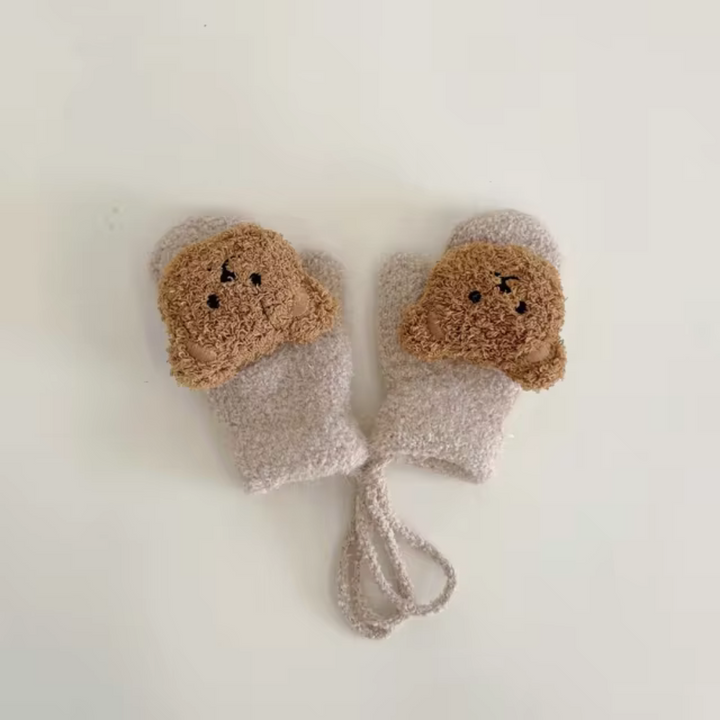 Dětské zimní rukavice s motivy medvědů – TinyBear rukavice