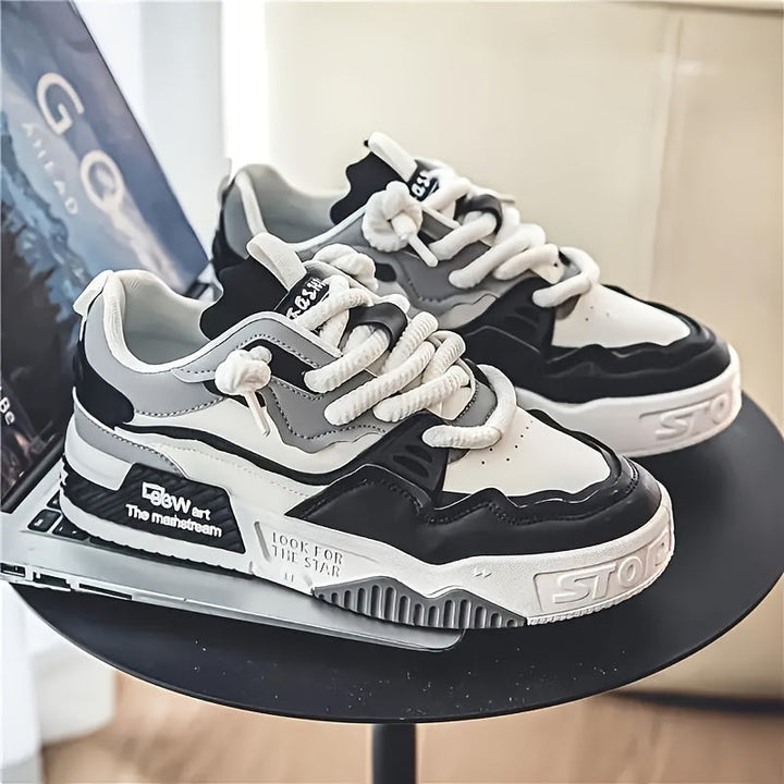 Objemné pánské tenisky pro streetwear s profilovanou podrážkou a komfortními polštářky – Kairo